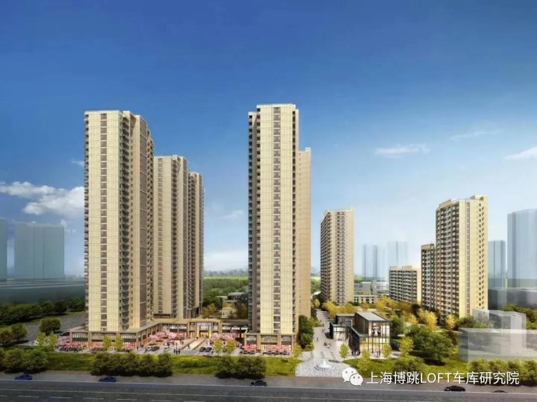 玉树采用了LOFT车库武汉当代集团春风十里项目现已结构封顶！